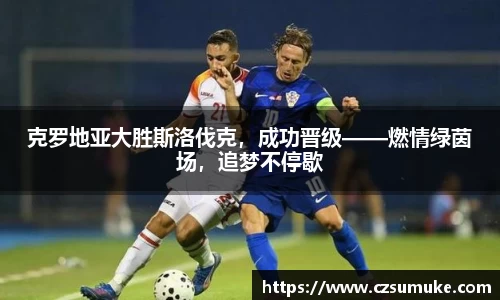 克罗地亚大胜斯洛伐克，成功晋级——燃情绿茵场，追梦不停歇
